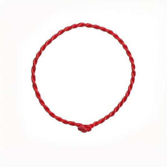 50pcs Red String Kabbalah Lucky Bracelet Against Evil Eye Success