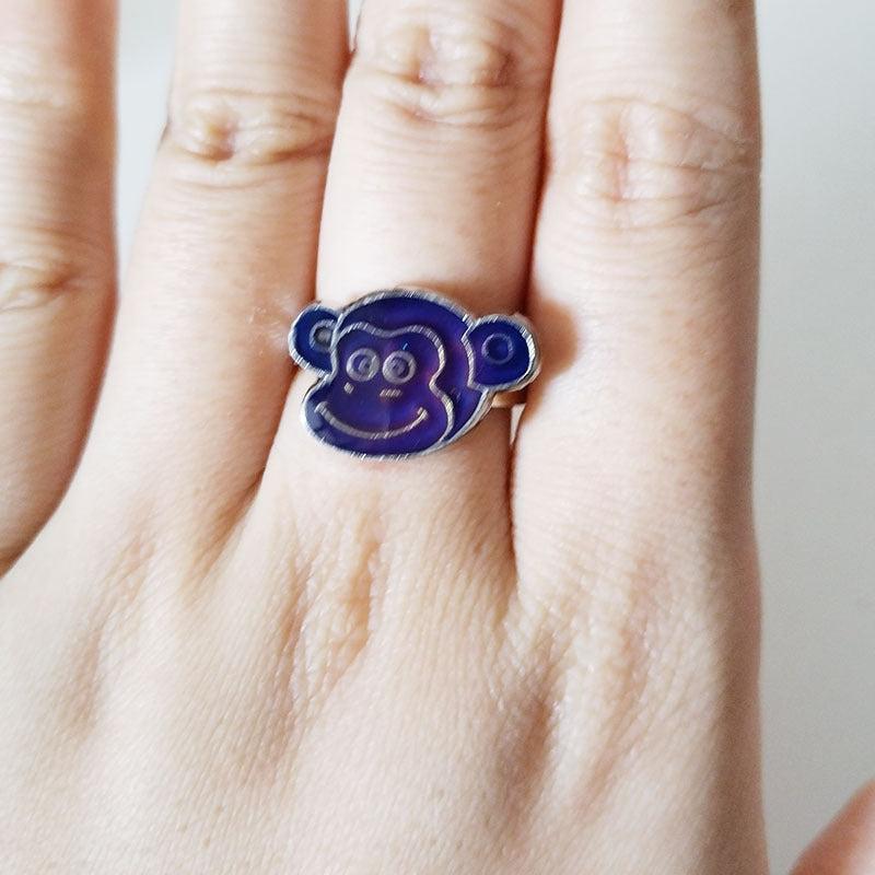 Funny Turtle Temperature Ring Changing Ring With Temperature Adjustable Turtle