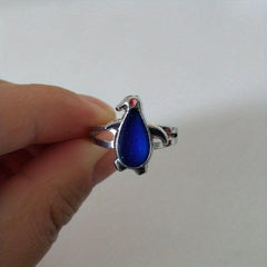 Funny Turtle Temperature Ring Changing Ring With Temperature Adjustable Turtle