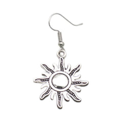 Bohemian Retro Sun Moon Earrings - Gift for Her