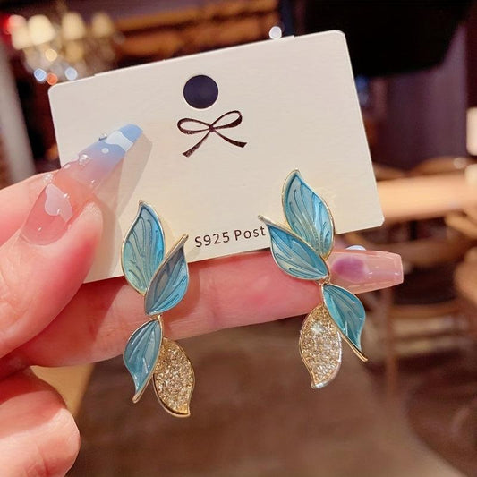 High-end Leaf Earrings for Women