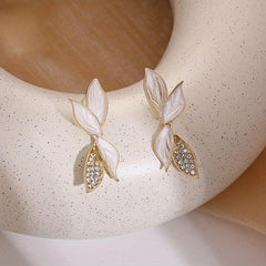 High-end Leaf Earrings for Women