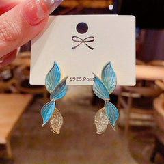 High-end Leaf Earrings for Women