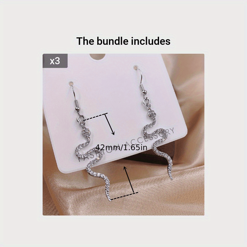 Charming Snake Earrings for a Delicate Look