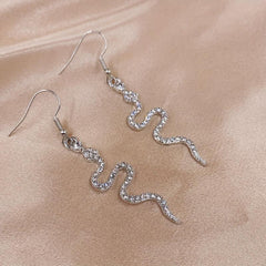 Charming Snake Earrings for a Delicate Look