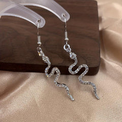 Charming Snake Earrings for a Delicate Look