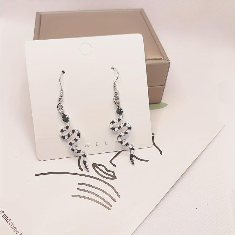 Charming Snake Earrings for a Delicate Look