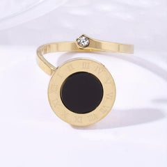 Stylish Retro & Stainless Steel Ring for Men & Women