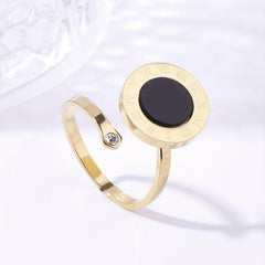 Stylish Retro & Stainless Steel Ring for Men & Women