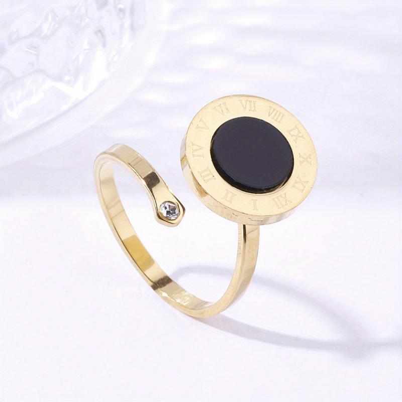Stylish Retro & Stainless Steel Ring for Men & Women