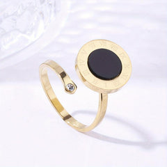 Stylish Retro & Stainless Steel Ring for Men & Women
