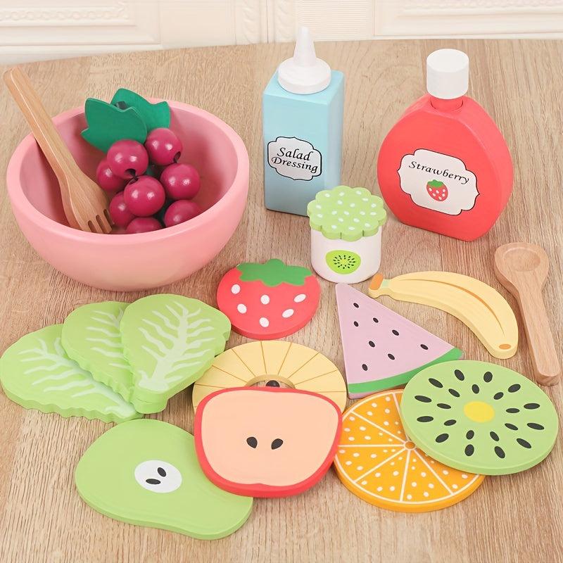 Kids' Kitchen Play Set with Simulation Meal Toys