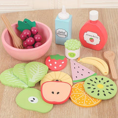 Kids' Kitchen Play Set with Simulation Meal Toys