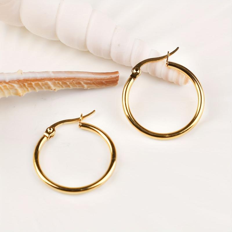 Stylish Stainless Steel Earrings - Hypoallergenic & Unique
