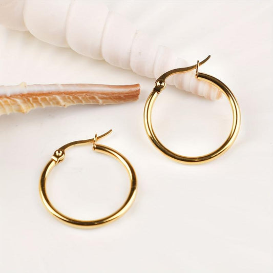 Stylish Stainless Steel Earrings - Hypoallergenic & Unique