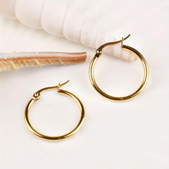 Stylish Stainless Steel Earrings - Hypoallergenic & Unique