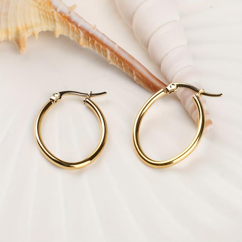 Stylish Stainless Steel Earrings - Hypoallergenic & Unique