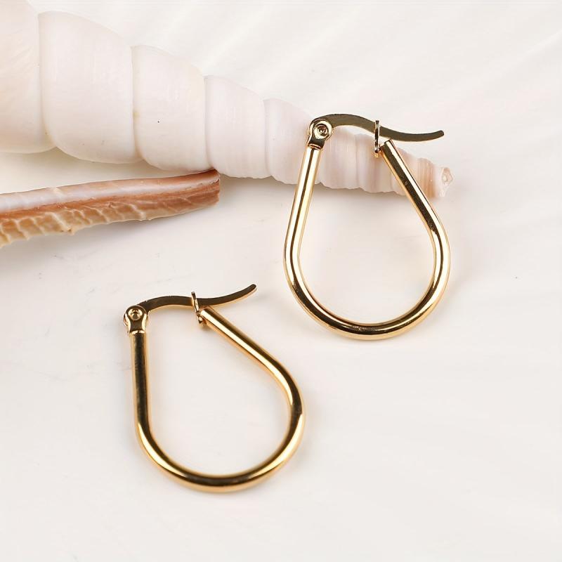 Stylish Stainless Steel Earrings - Hypoallergenic & Unique
