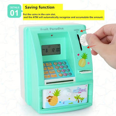 Smart ATM Password Piggy Bank Anti-fall Safe