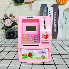 Smart ATM Password Piggy Bank Anti-fall Safe