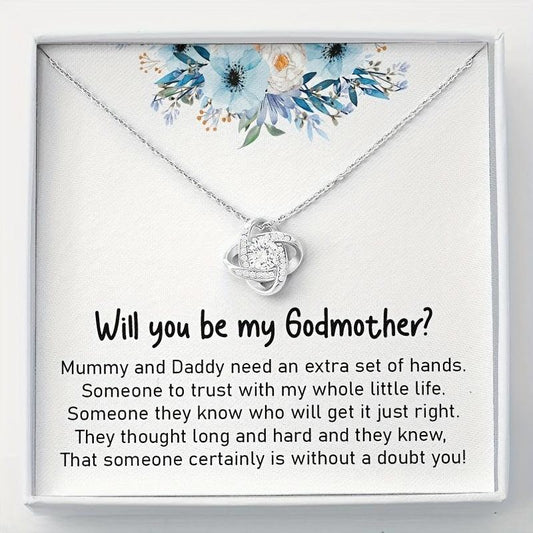 Will You Be My Godmother Necklace