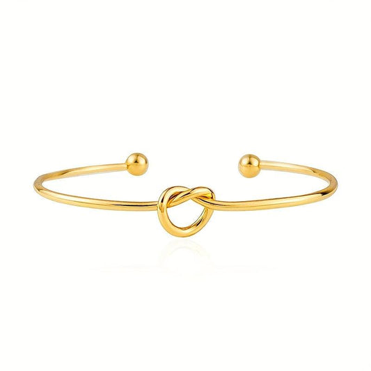 Adjustable Love Knot Bangle DIY Bracelet