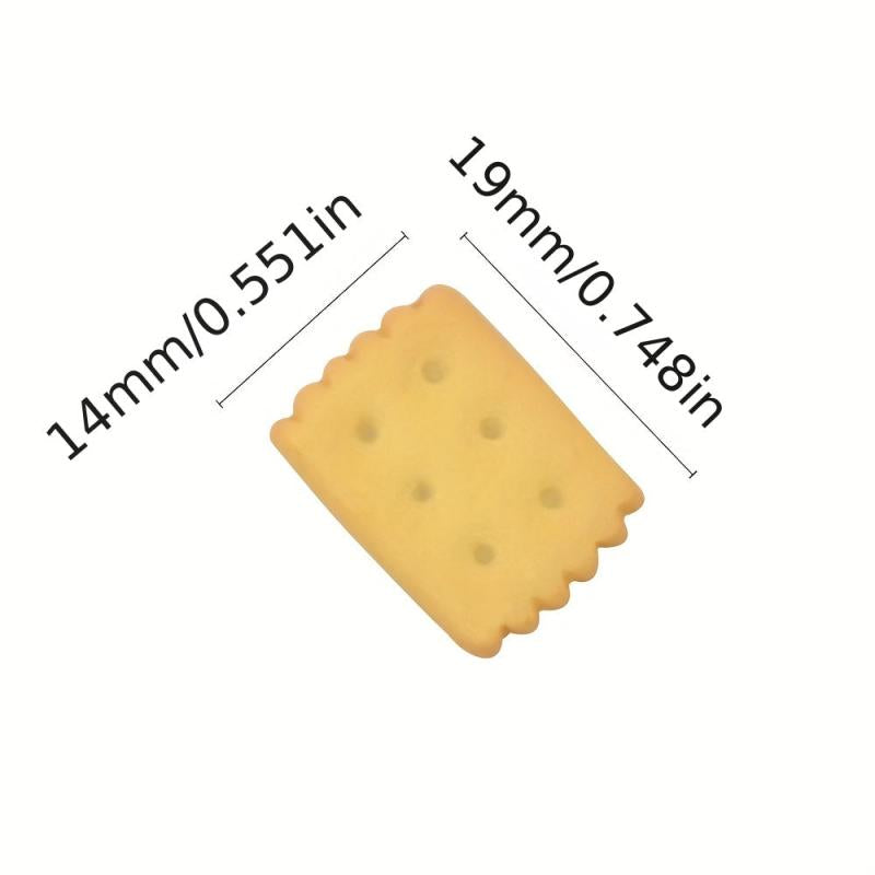 Mini Biscuit Simulation Food Model for Supermarket Ornaments