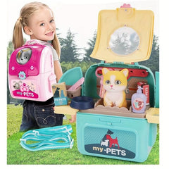Pet Backpack Toy Cat Platform Space Bag Backpack for Boys and Girls
