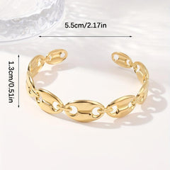 Stainless Steel Bangle W060