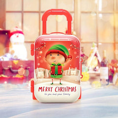 Christmas Mini Suitcase Children's Playhouse Coin Purse Makeup Bag