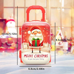 Christmas Mini Suitcase Children's Playhouse Coin Purse Makeup Bag