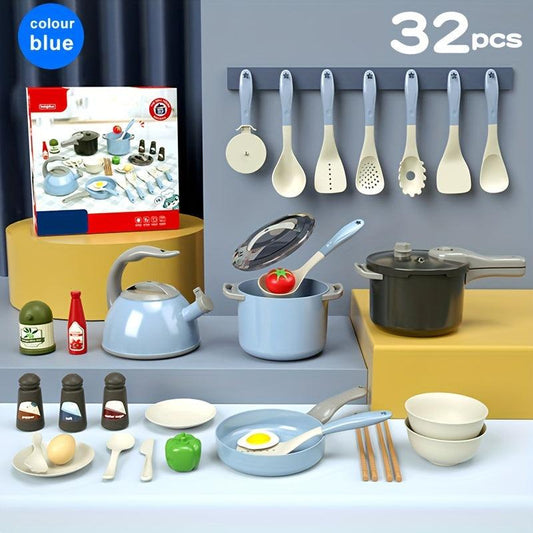 Pretend Cooking Toy Set for Girls