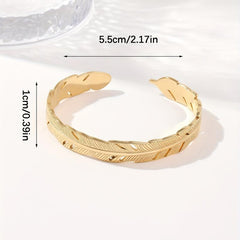 Custom Stainless Steel Bangle W051