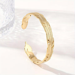 Custom Stainless Steel Bangle W051