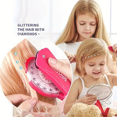 Kids Magic Sticker Hair Drill Set