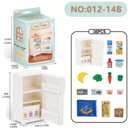 Plastic Kids Pretend Toy Set Vegetable & Fruit Pretend Play Toy