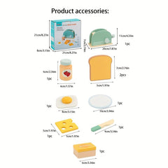 Wooden Bread Making Play House Toy for Children