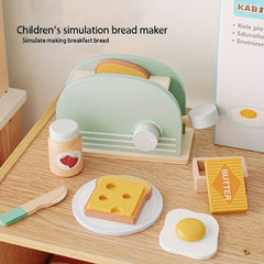 Wooden Bread Making Play House Toy for Children