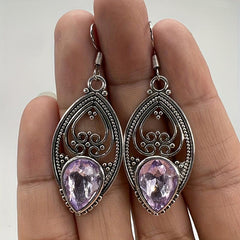 Amethyst Silver Earrings - Ideal Anniversary Gift