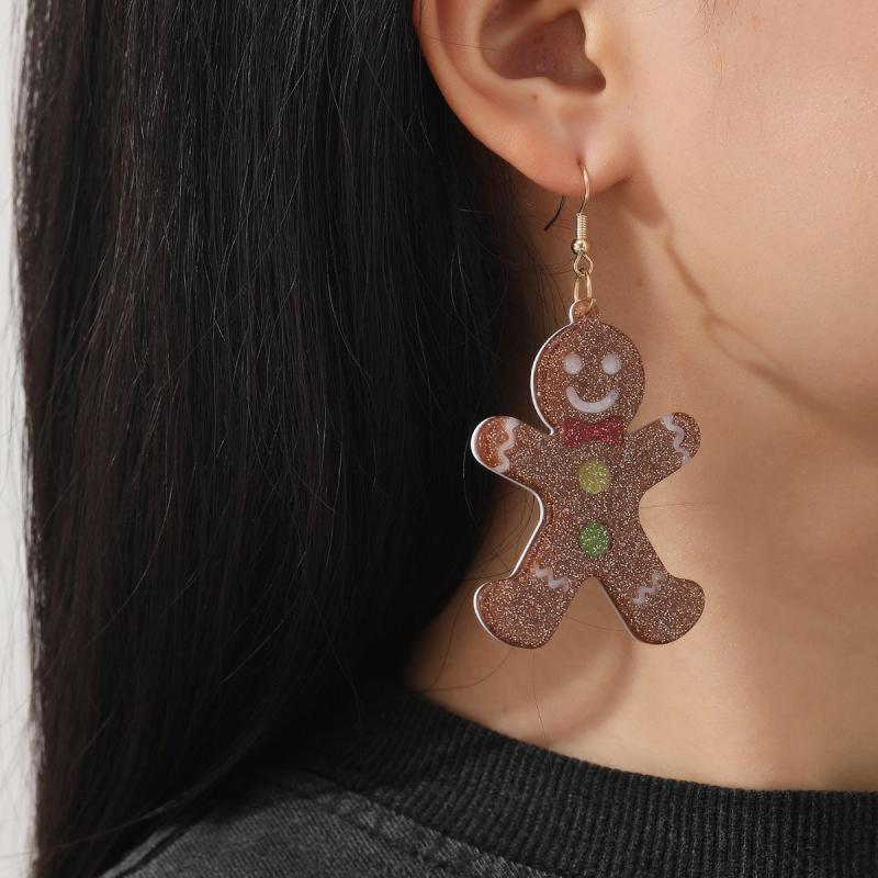 Christmas Figure Ladies Earrings Set