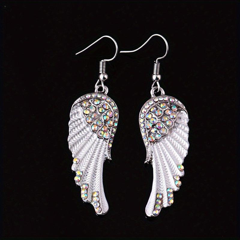 Angel Wing Earrings Halloween Gift Jewelry Accessory