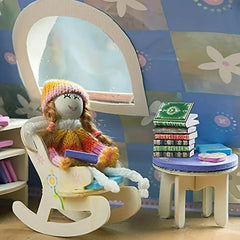 Mini Dollhouse Classical Book Set 1:12 Play House Props