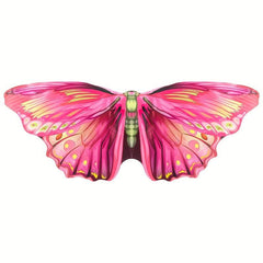 Kids Butterfly Wings Moth Purple Green Cosplay Costume