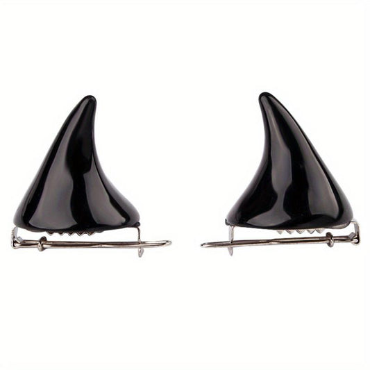 Halloween Devil Horns Hairpin Girl Ghost Trick or Treat Headdress