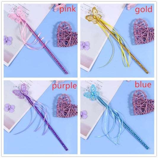 Butterfly Fairy Wand Kids Magic Party Supplies