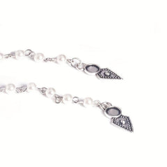Elegant Beaded Pearl Long Necklace for Versatile Styling