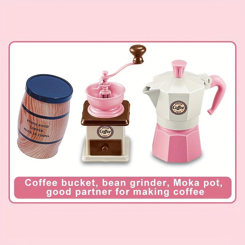 Kids Game Room Coffee Snacks Tea Set Toy