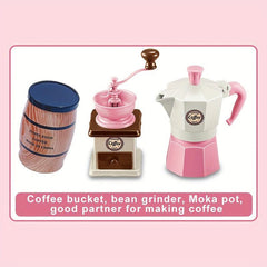 Kids Game Room Coffee Snacks Tea Set Toy