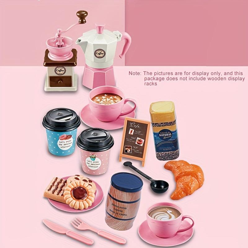 Kids Game Room Coffee Snacks Tea Set Toy