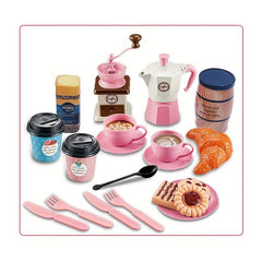 Kids Game Room Coffee Snacks Tea Set Toy